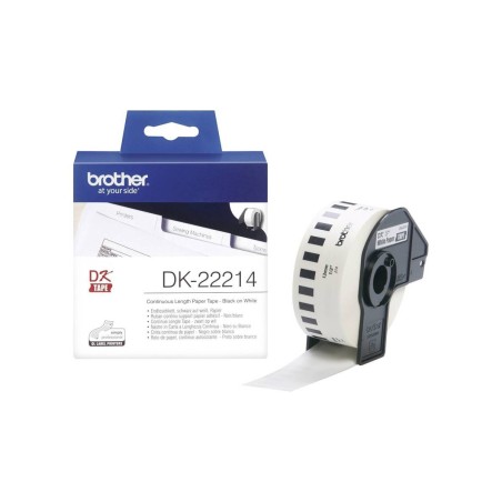 Brother DK-22214 Termokopieringspapir (1,2 cm x 30,5 m)
